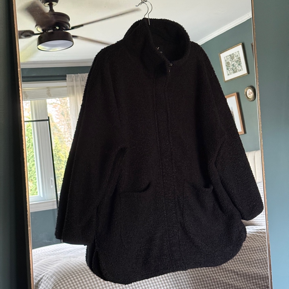 XL Stretchy Sherpa Coat